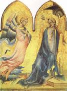 Lorenzo Monaco The Annunciation (mk08) oil on canvas